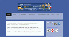 Desktop Screenshot of europamarathon.de